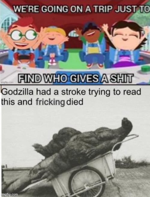 Little einsteins but it’s 18+ | image tagged in little einsteins temp,godzilla had a stroke trying to read this and fricking died | made w/ Imgflip meme maker