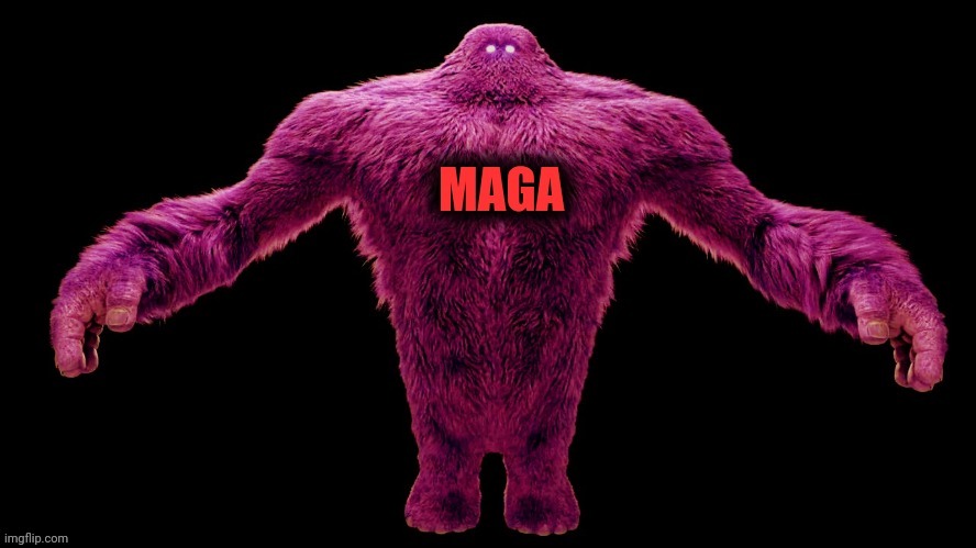 MAGA Monster | image tagged in maga monster | made w/ Imgflip meme maker