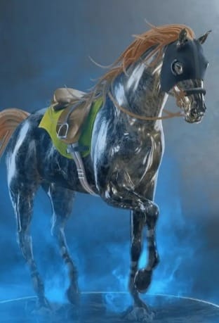 MetaHorse Blank Meme Template