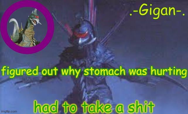 nkl | figured out why stomach was hurting; had to take a shit | made w/ Imgflip meme maker