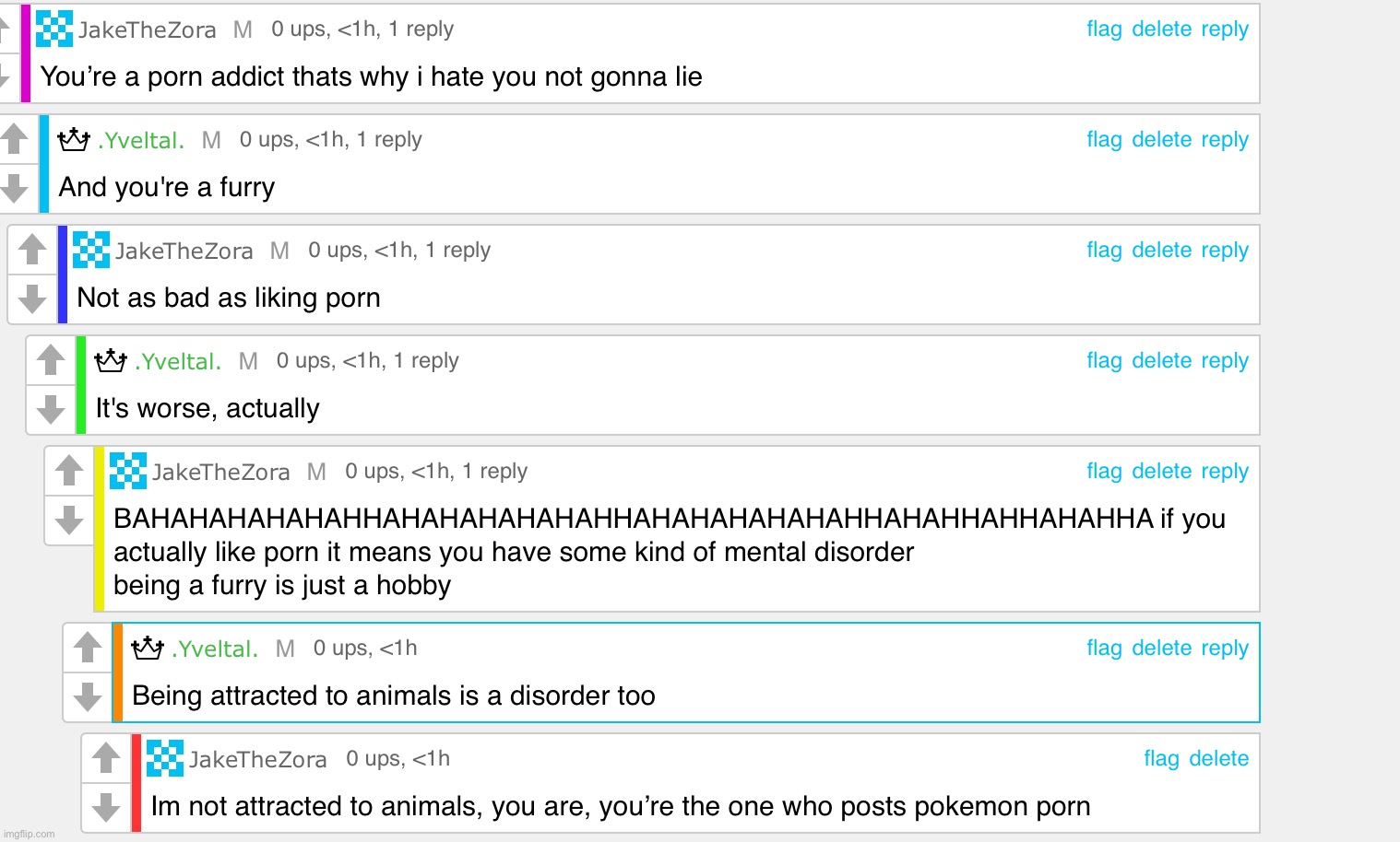 bros calling me a zoophile when he nuts to pokemon daily | made w/ Imgflip meme maker