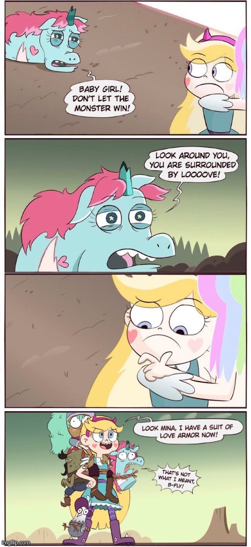 MorningMark - Suit of Love | image tagged in morningmark,svtfoe,comics/cartoons,star vs the forces of evil,comics,memes | made w/ Imgflip meme maker