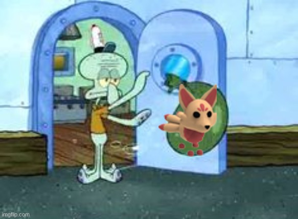 Squidward throwing out trash | image tagged in squidward throwing out trash | made w/ Imgflip meme maker