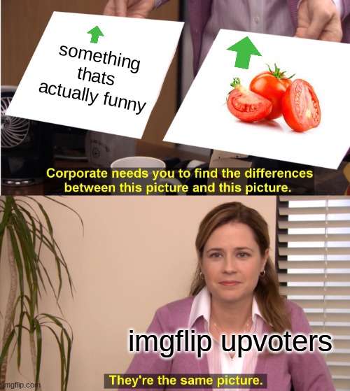 y? just y? | something thats actually funny; imgflip upvoters | image tagged in memes,they're the same picture | made w/ Imgflip meme maker