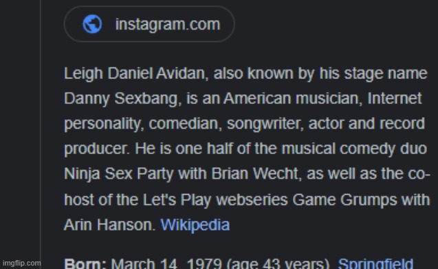 ah yes, danny sexbang | made w/ Imgflip meme maker