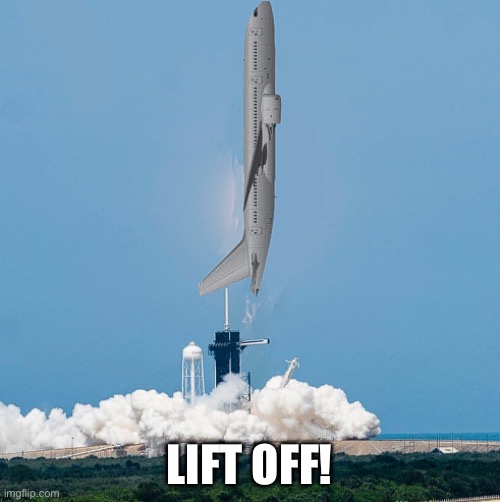 Plane Liftoff | LIFT OFF! | image tagged in plane liftoff | made w/ Imgflip meme maker
