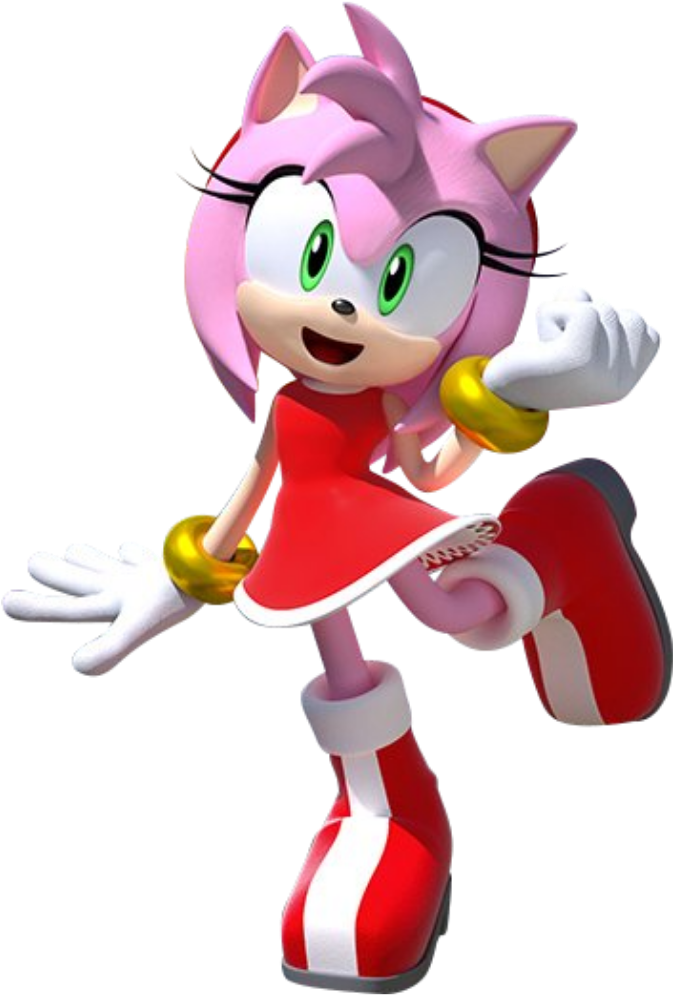 Amy Rose Blank Meme Template