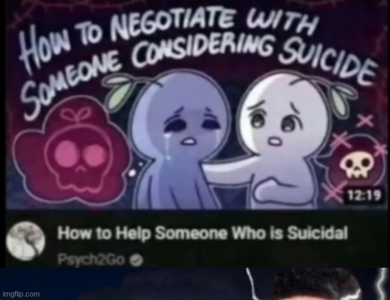 image tagged in you should kys cropped | made w/ Imgflip meme maker