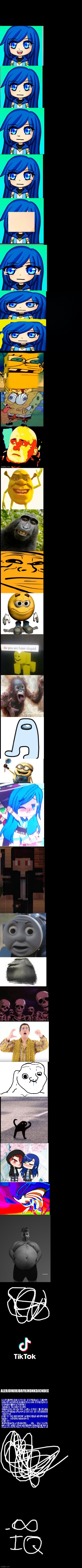 Super Extended | ALERJDWJHJBRFHJHDNKDJCNDEC | image tagged in itsfunneh becoming idiot extended | made w/ Imgflip meme maker