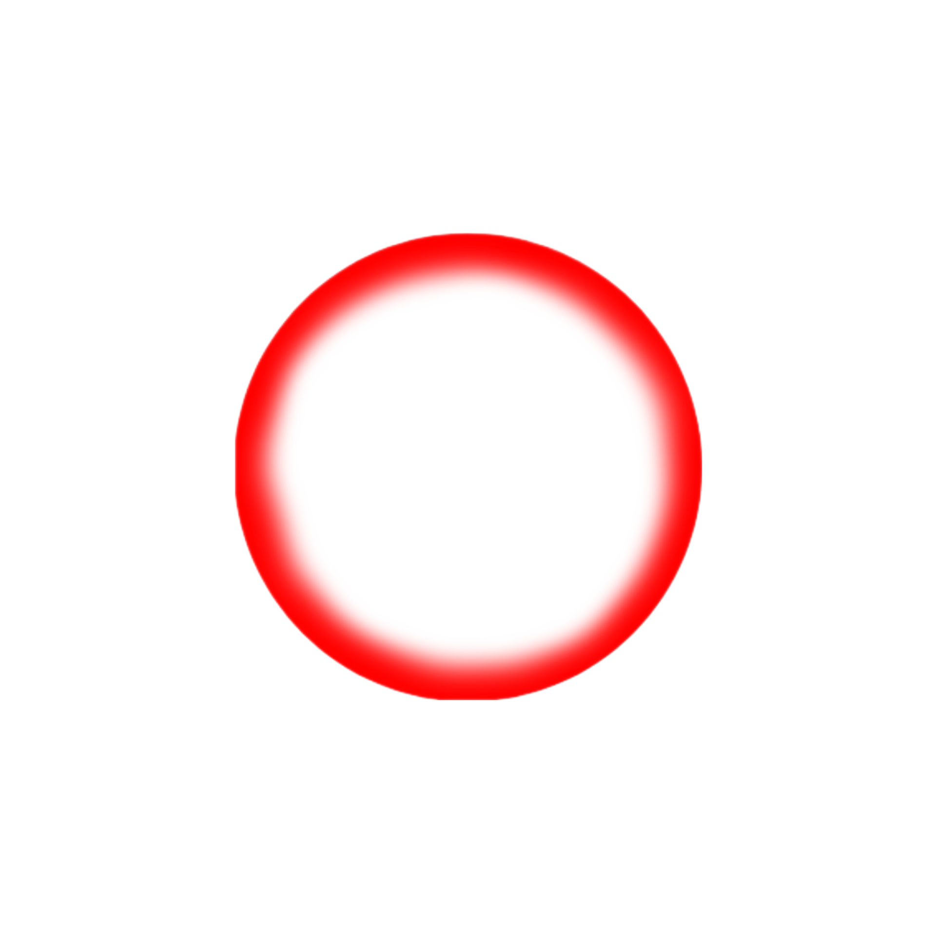 High Quality Red circle ring PNG Blank Meme Template