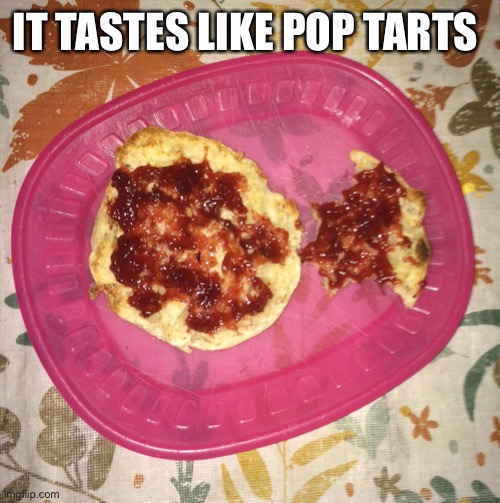 IT TASTES LIKE POP TARTS | made w/ Imgflip meme maker