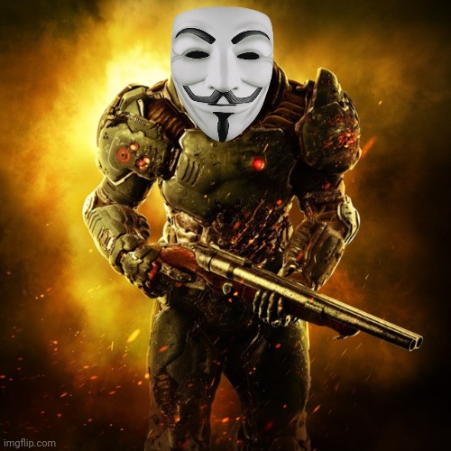 Doom Guy | image tagged in doom guy | made w/ Imgflip meme maker