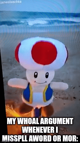 Exploding plush Toad - Imgflip
