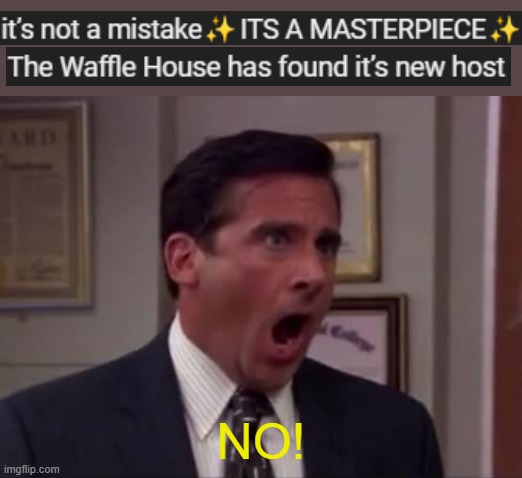 NOT AGAIN!!!! | NO! | image tagged in michael scott aghast | made w/ Imgflip meme maker