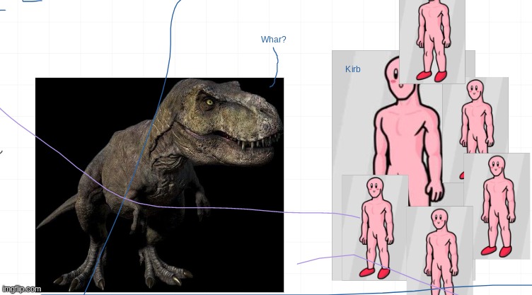 Rexy is confused | made w/ Imgflip meme maker