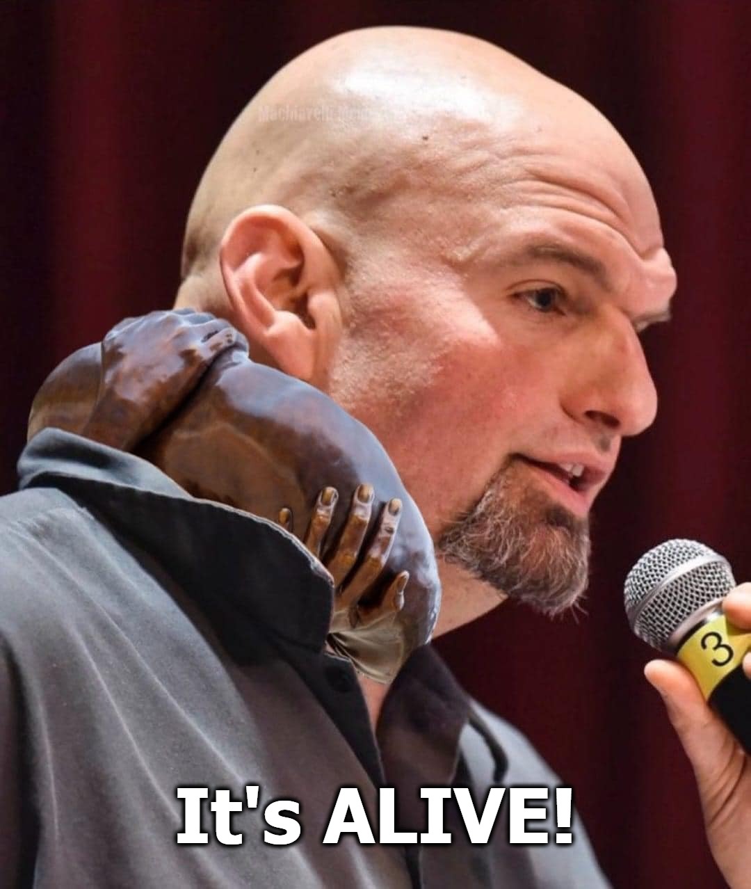 John Festerneck Revisited: "It's ALIVE!" | It's ALIVE! | image tagged in john fetterman,john festerneck,it's alive,young frankenstein,frankenstein's monster,frankenstein | made w/ Imgflip meme maker