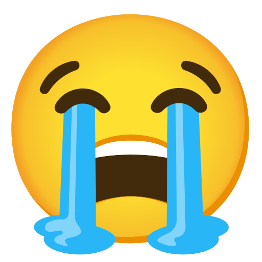High Quality Crying Emoji Blank Meme Template