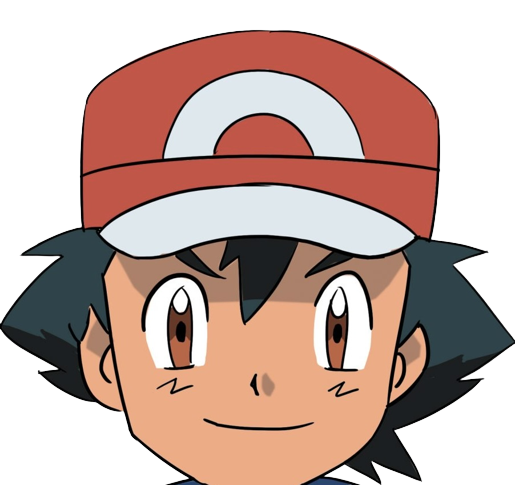 Ash Ketchum Face PNG Blank Template - Imgflip