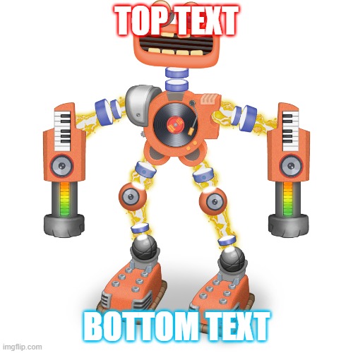 Rare Wubbox | TOP TEXT; BOTTOM TEXT | image tagged in rare wubbox | made w/ Imgflip meme maker