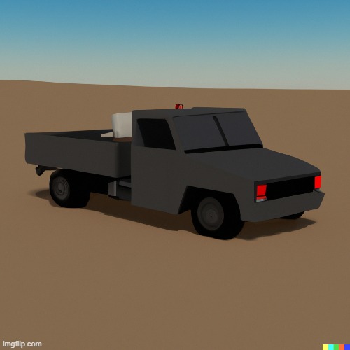 ai generated truck | image tagged in memes | made w/ Imgflip meme maker