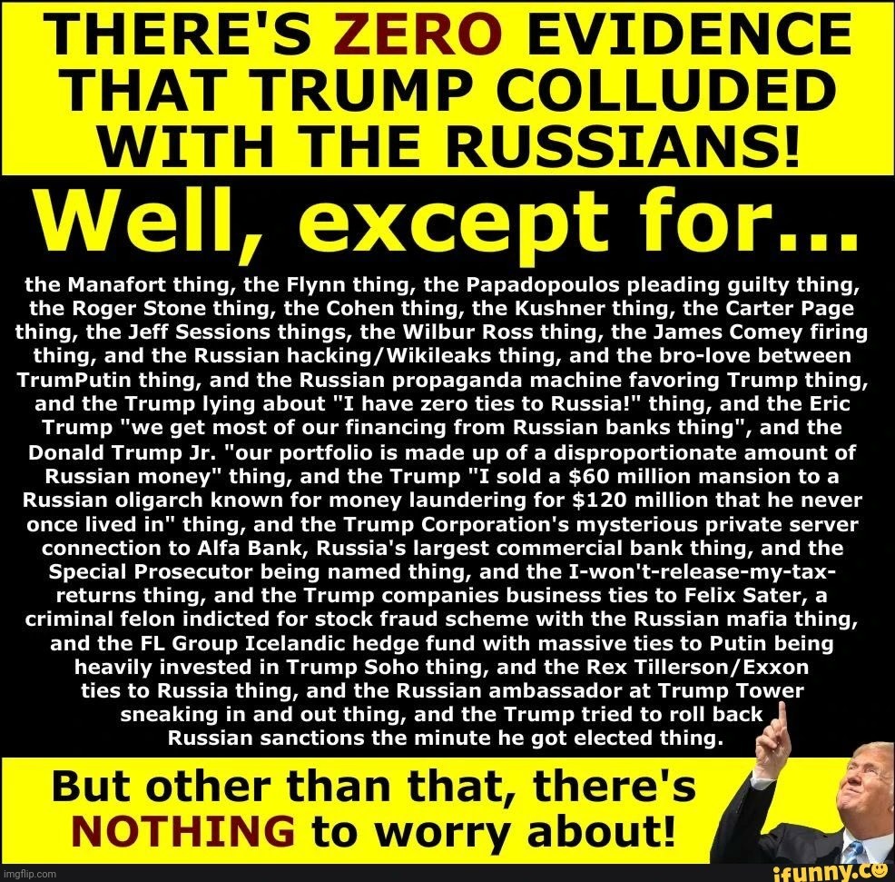 Trump collusion | image tagged in trump collusion,donald trump,trump,russian collusion | made w/ Imgflip meme maker