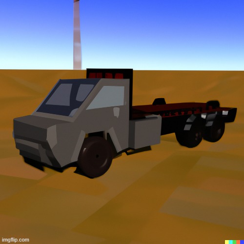 ai generated truck | image tagged in memes | made w/ Imgflip meme maker