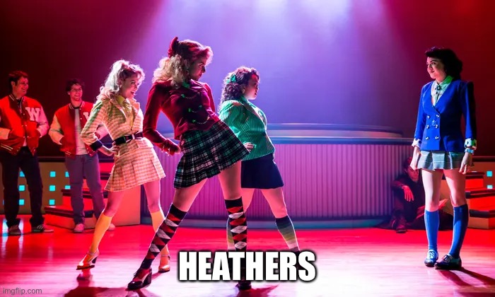 Let’s see how much war this causes | HEATHERS | image tagged in heathers | made w/ Imgflip meme maker