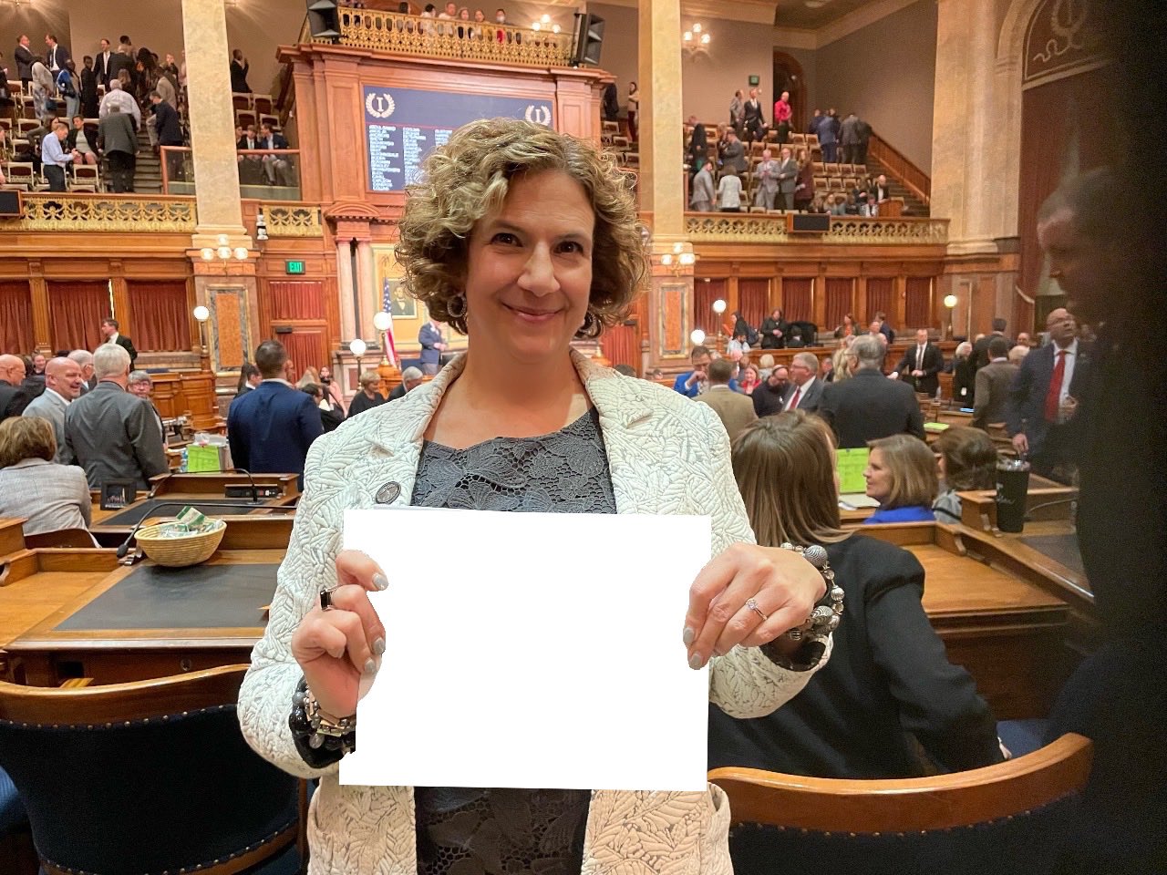 Claire Celsi Blank Meme Template