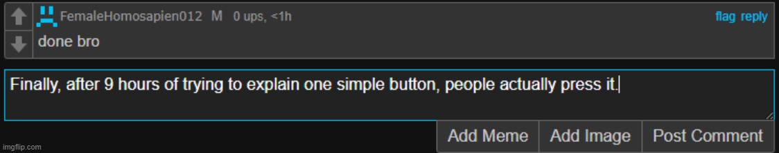 made w/ Imgflip meme maker