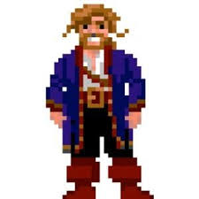 High Quality Guybrush Threepwood, mighty pirate. Blank Meme Template