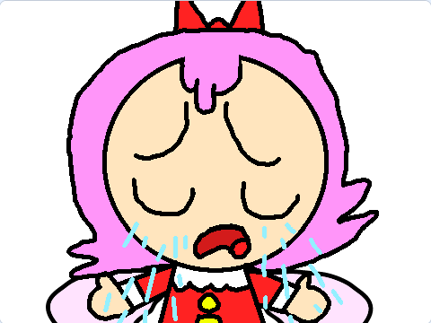 High Quality Ribbon is Crying Blank Meme Template