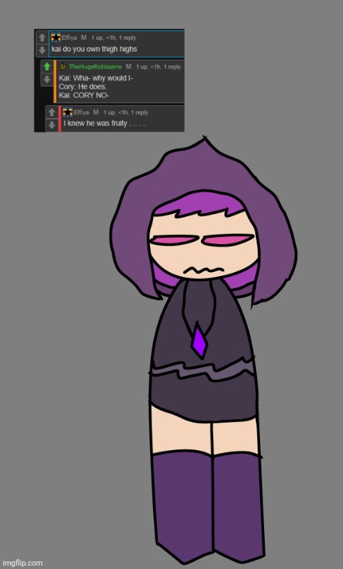 elfiya's art is good and wholesome :thumbs_up: | made w/ Imgflip meme maker