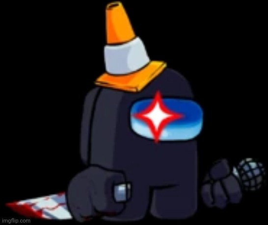 FNF: Black Impostor | image tagged in fnf black impostor | made w/ Imgflip meme maker