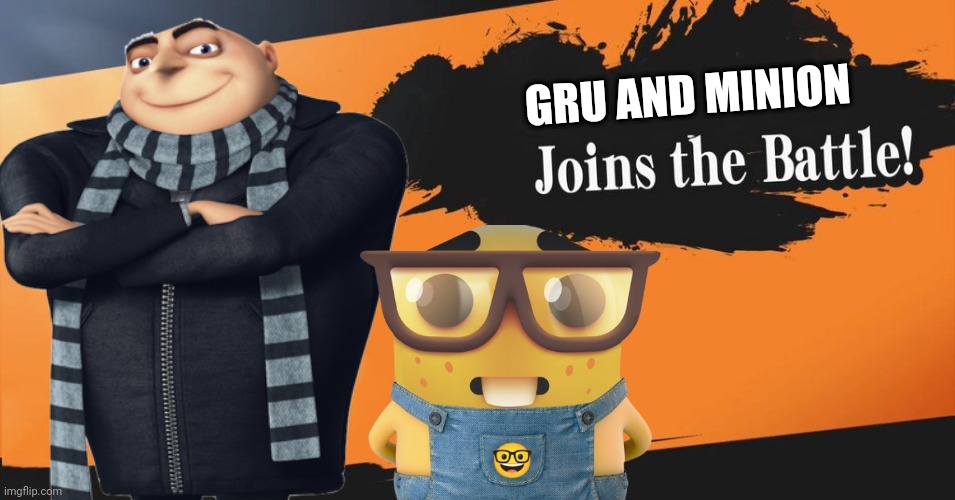 Smash Bros. | GRU AND MINION | image tagged in smash bros | made w/ Imgflip meme maker