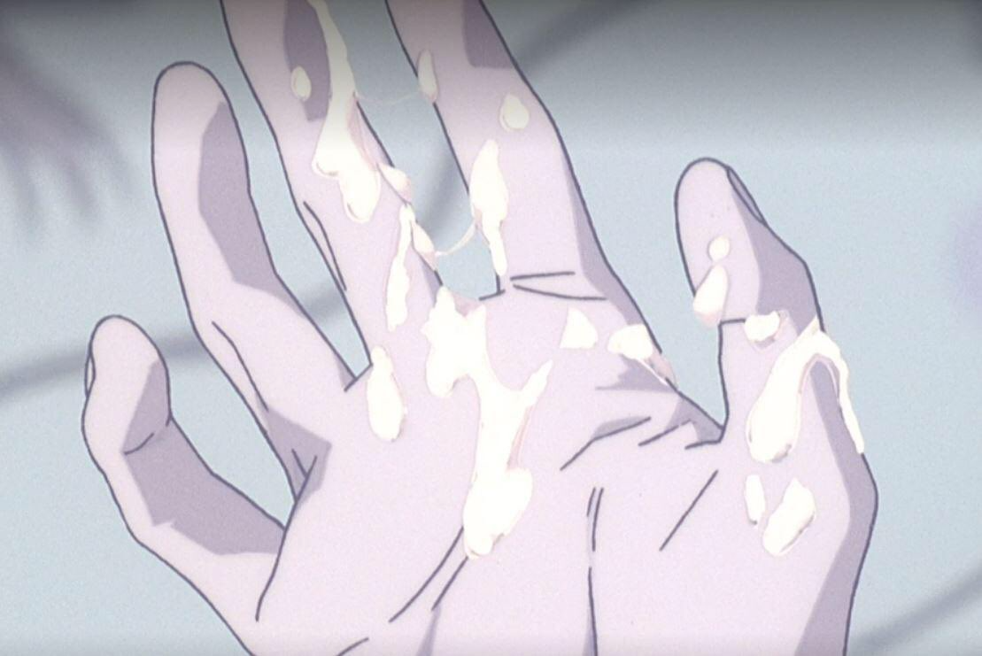 Shinji's Hand End of Evangelion Blank Meme Template