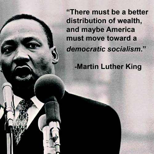 High Quality MLK quote capitalism socialism Blank Meme Template