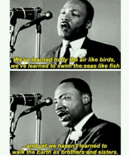 MLK quote air sea earth Blank Meme Template