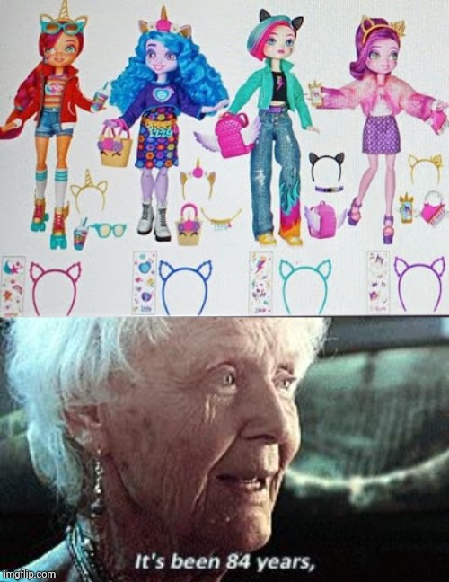 Equestria Girls Returning as G5 Dolls | image tagged in old lady titanic,equestria girls,doll | made w/ Imgflip meme maker
