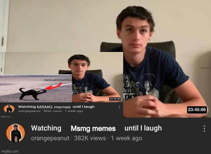 watching until i laugh | Msmg memes | image tagged in watching until i laugh | made w/ Imgflip meme maker
