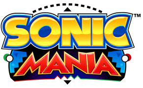 High Quality Sonic Mania Released Logo & title Blank Meme Template