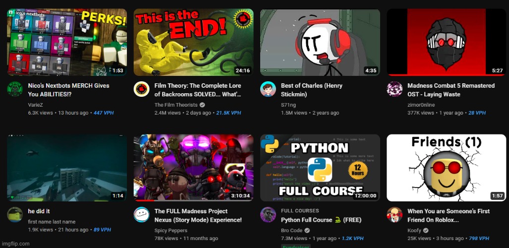 i will show my youtube recommended | made w/ Imgflip meme maker