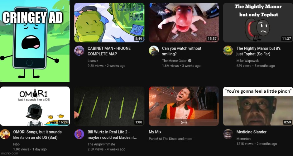 CRINGEY AD | made w/ Imgflip meme maker