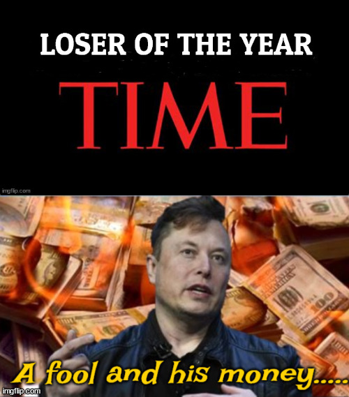 LOSER | image tagged in time | made w/ Imgflip meme maker