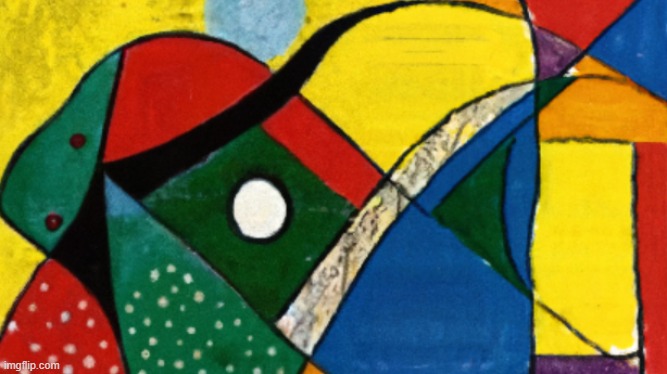 The Imgflip Trade Center Tapestry, displayed in the lobby of the South Tower (by Dall E 2) | made w/ Imgflip meme maker