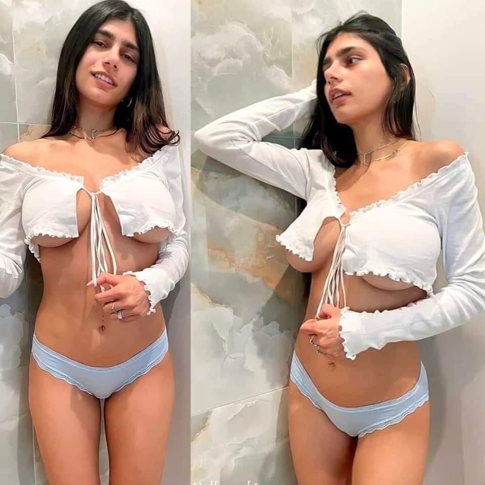 Mia Khalifa Blank Meme Template