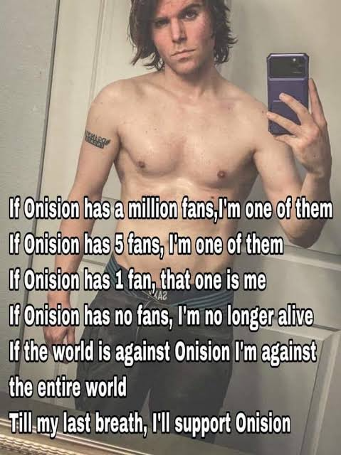 I'll support Onision Blank Meme Template