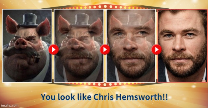 THP lore | image tagged in the huge pig | made w/ Imgflip meme maker