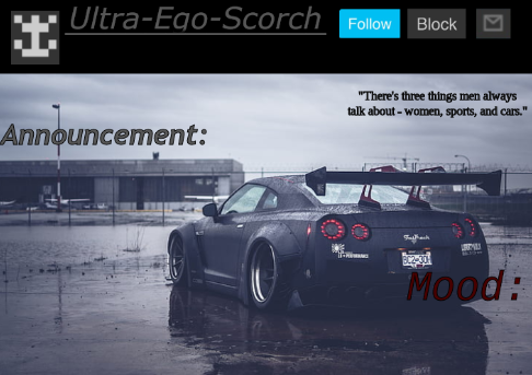 High Quality Scorch's Nissan GT-R announcement Temp. Blank Meme Template