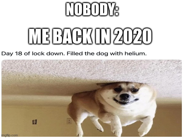 it still haunts me... | NOBODY:; ME BACK IN 2020 | image tagged in day 18 of lock,help me | made w/ Imgflip meme maker