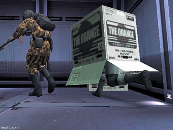 MGS box | image tagged in mgs box | made w/ Imgflip meme maker